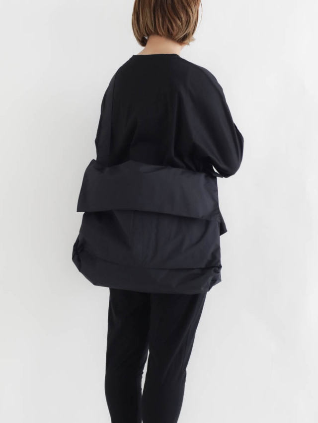 ERA. イーラ｜WP NO MESSENGER BAG（ブラック）