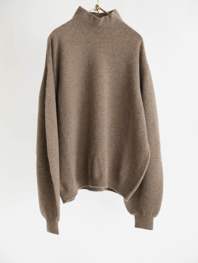FACTORY (ファクトリー) | 24AW ヤク バルーンスリーブセーター (brown / dark brown) | トップス ニット 秋冬 シンプル お洒落 楽天市場】FACTORY (ファクトリー) | 24AW ヤク バルーン