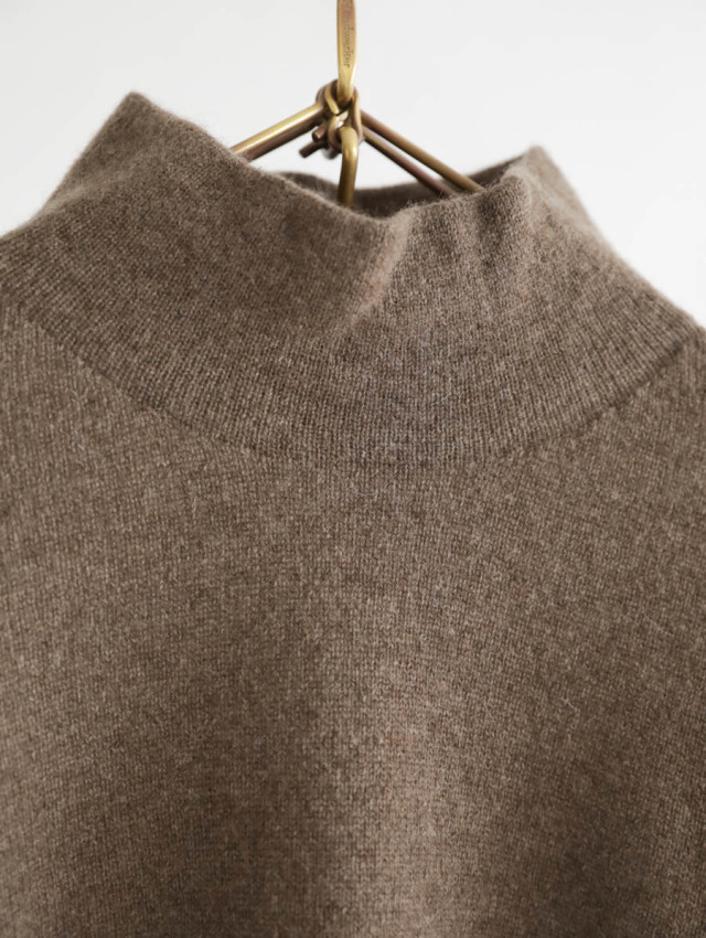 FACTORY ファクトリー｜ヤクバルーンスリーブセーター ブラウン