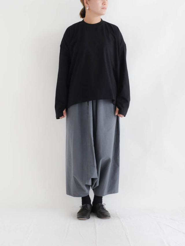 FACTORY ファクトリー サルエルパンツ FACTORY (ファクトリー) 綿麻サルエルパンツ