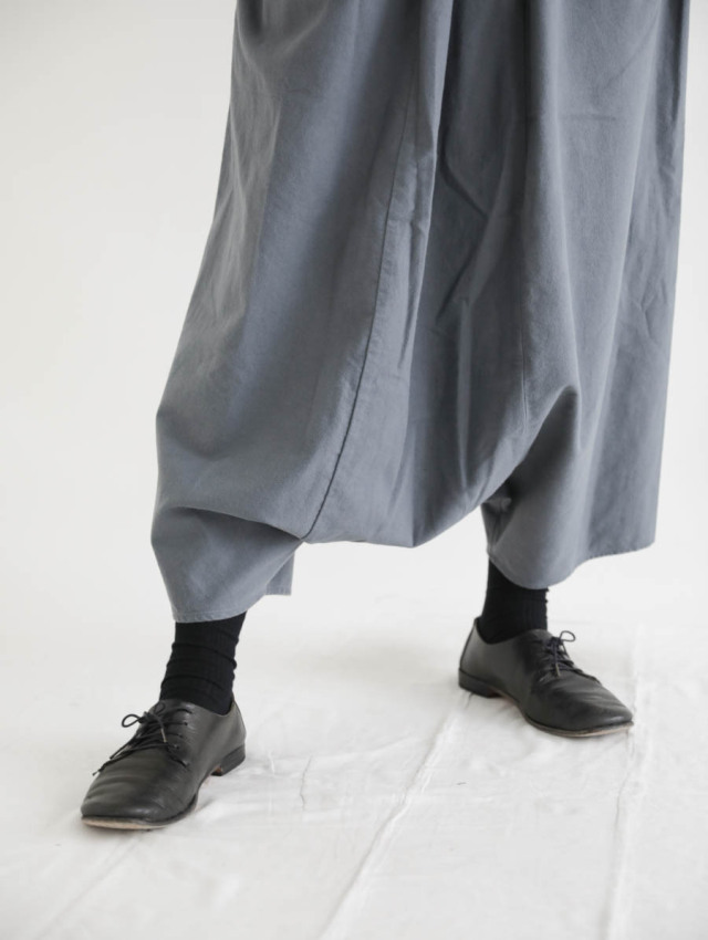 FACTORY ファクトリー サルエルパンツ FACTORY (ファクトリー) 綿麻サルエルパンツ