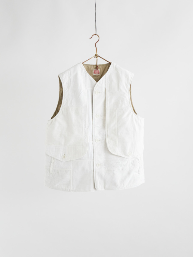 FUNSET OF ART ファンセットオブアート / ホワイトパッチワークMATAGI