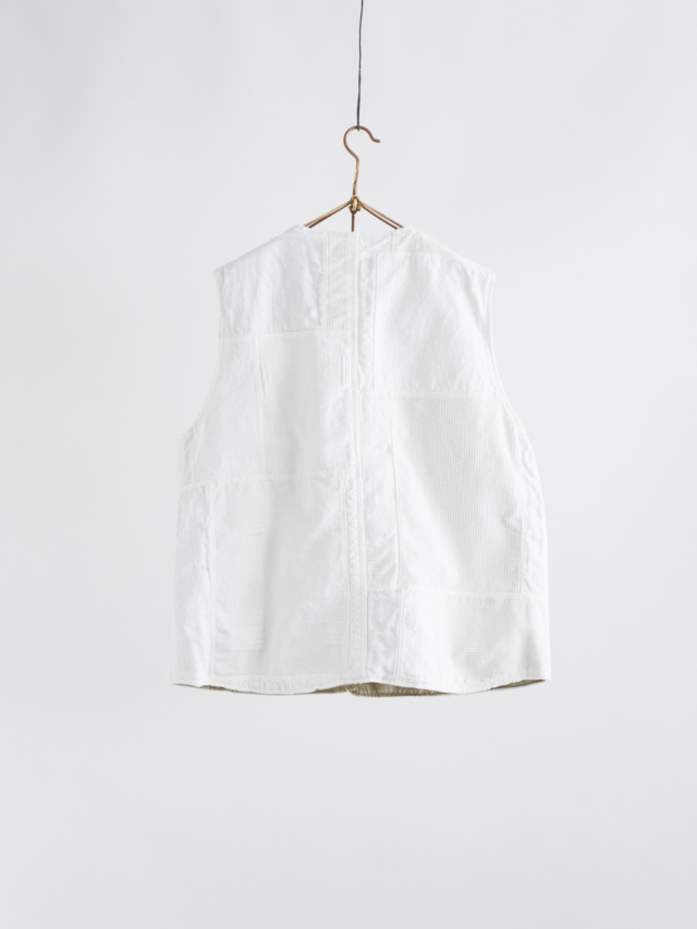 FUNSET OF ART ファンセットオブアート / ホワイトパッチワークMATAGI