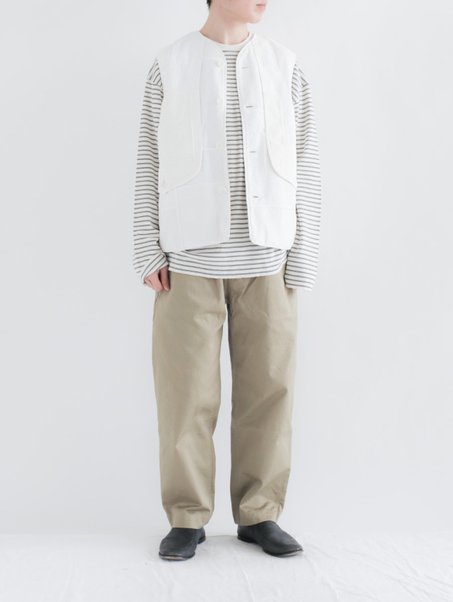 FUNSET OF ART ファンセットオブアート / ホワイトパッチワークMATAGI