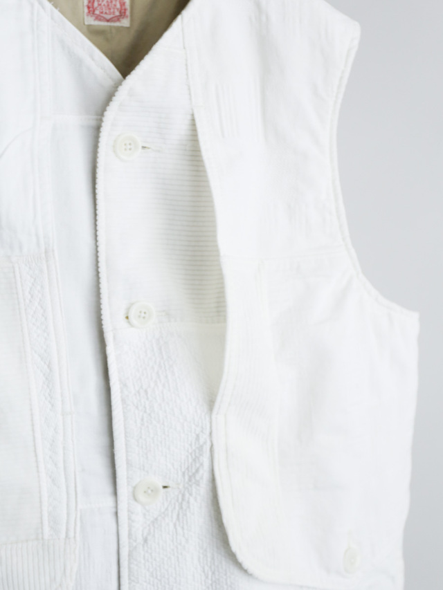 FUNSET OF ART ファンセットオブアート / ホワイトパッチワークMATAGI