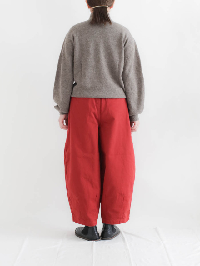 HARVESTY ハーベスティ｜チノサーカスパンツ（レッド）