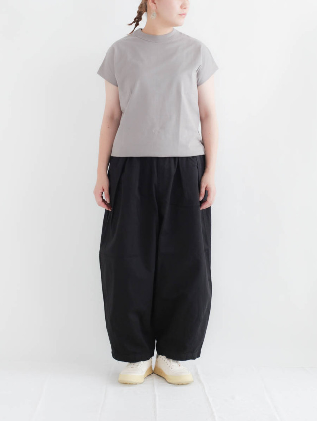 HARVESTY ハーベスティ / ソフトチノイージーサーカスパンツ ブラック 