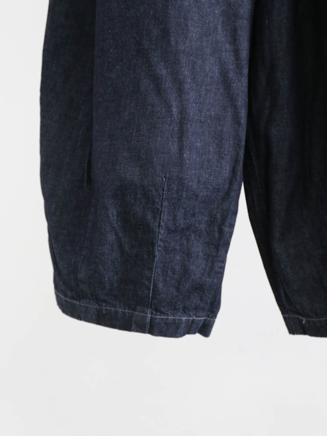 HARVESTY ハーベスティ｜デニムサーカスパンツ（ワンウォッシュ）