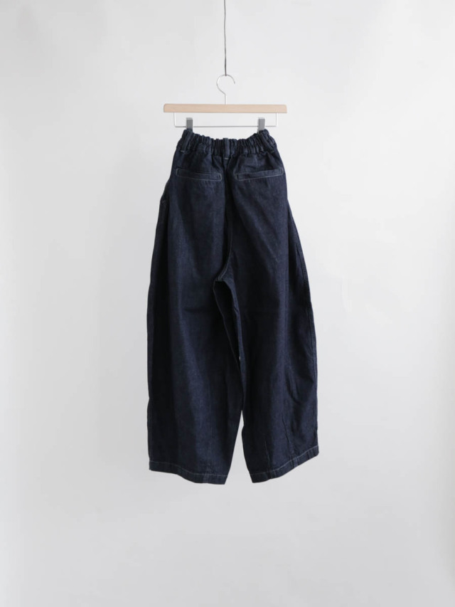HARVESTY ハーベスティ｜デニムサーカスパンツ（ワンウォッシュ）