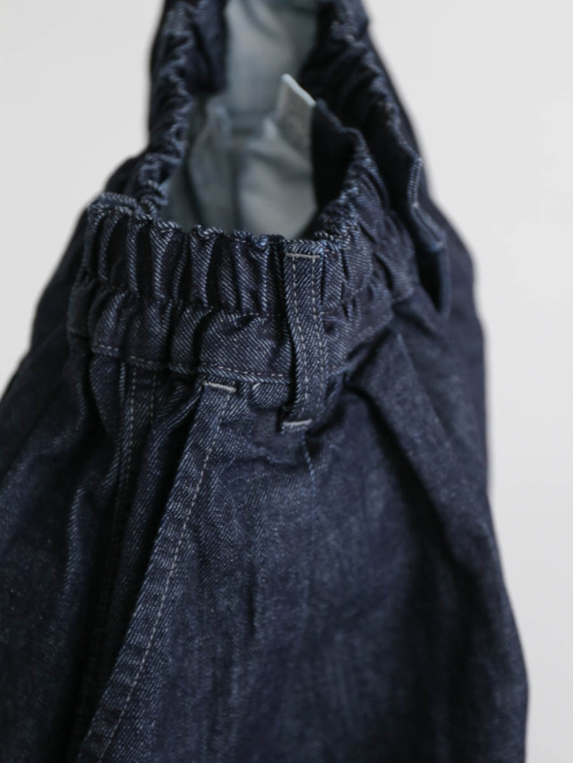 HARVESTY ハーベスティ｜デニムサーカスパンツ（ワンウォッシュ）