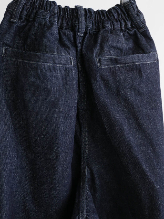 HARVESTY ハーベスティ｜デニムサーカスパンツ（ワンウォッシュ）