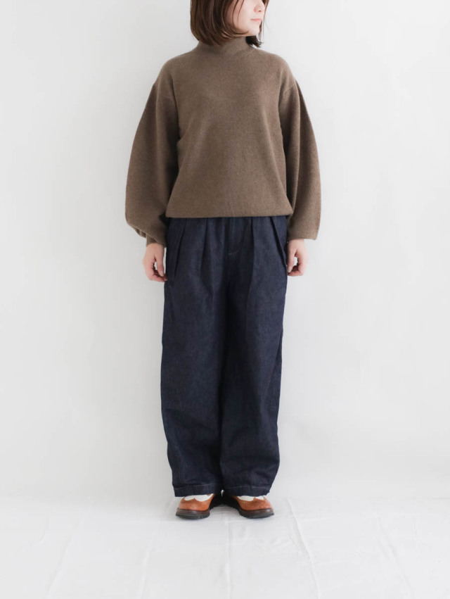 HARVESTY ハーベスティ｜デニムサーカスパンツ ナローシルエット