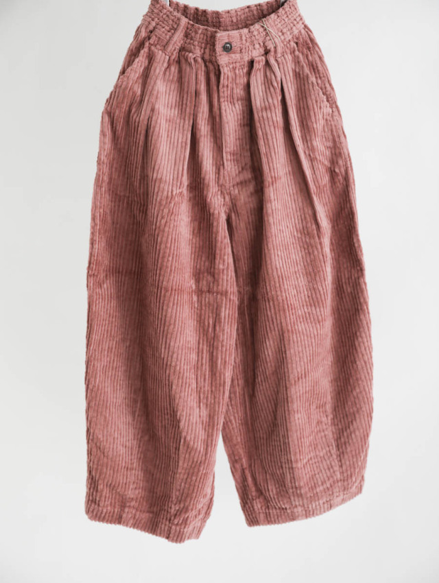 美品　HARVESTY ハーベスティ　コーデュロイ　サーカスパンツ　完売品 HARVESTY パンツ HARAVESTY/ハーベスティー CORDUROY CIRCUS
