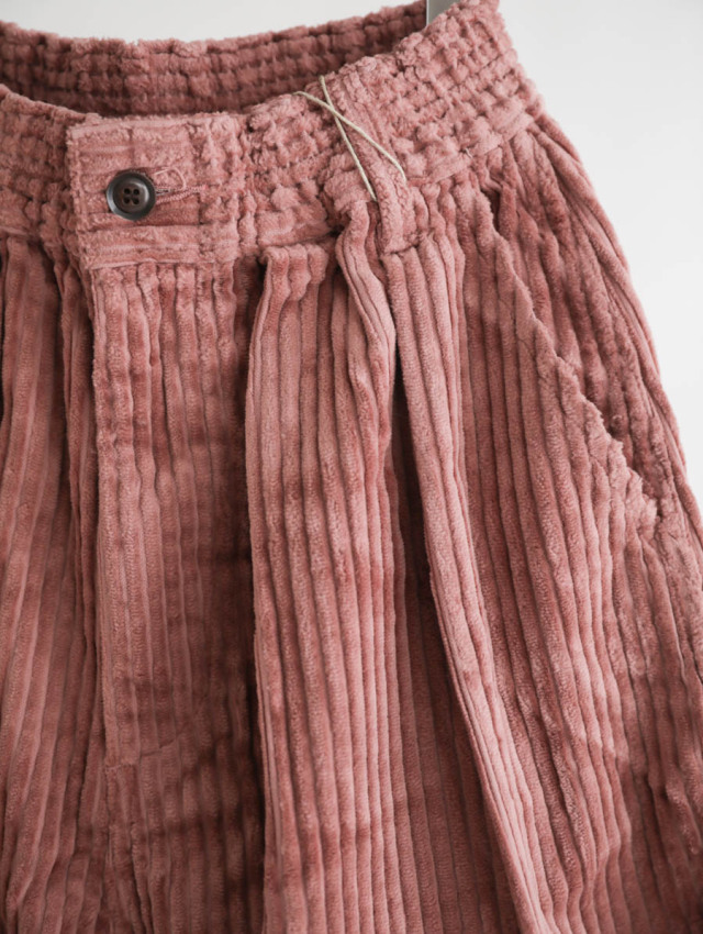 HARVESTY ハーベスティ｜ビッグコーデュロイサーカスパンツ