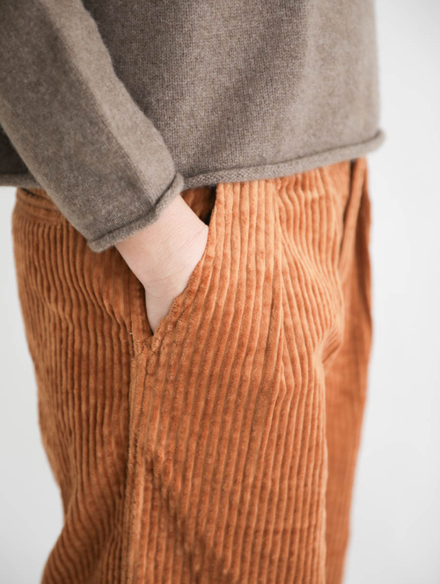 HARVESTY ハーベスティ｜ビッグコーデュロイサーカスパンツ ナロー