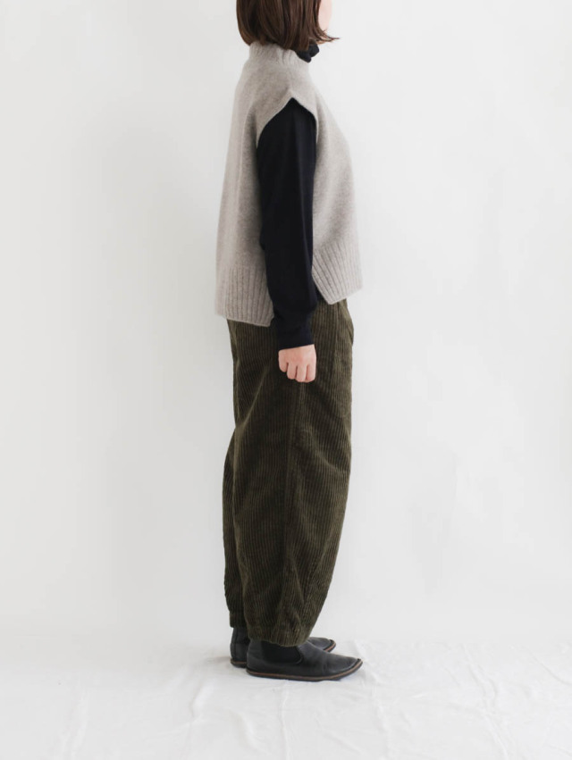 ち*ィ様 HARVESTY オリーブ サーカスパンツ ち*ィ様 HARVESTY オリーブ