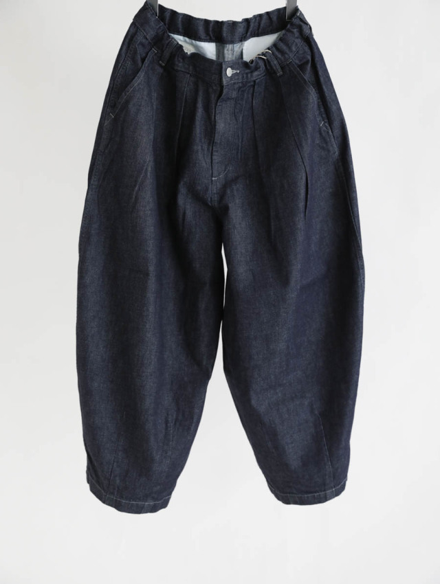 HARVESTY ハーベスティ デニム サーカスパンツ ワンウォッシュ サイズ2 HARVESTY ハーベスティ NARROW CIRCUS PANTS demin one wash ナロー