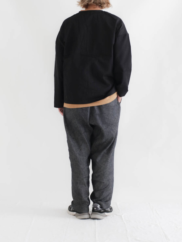 HARVESTY ハーベスティ｜カラーチノアトリエジャケット（ブラック）