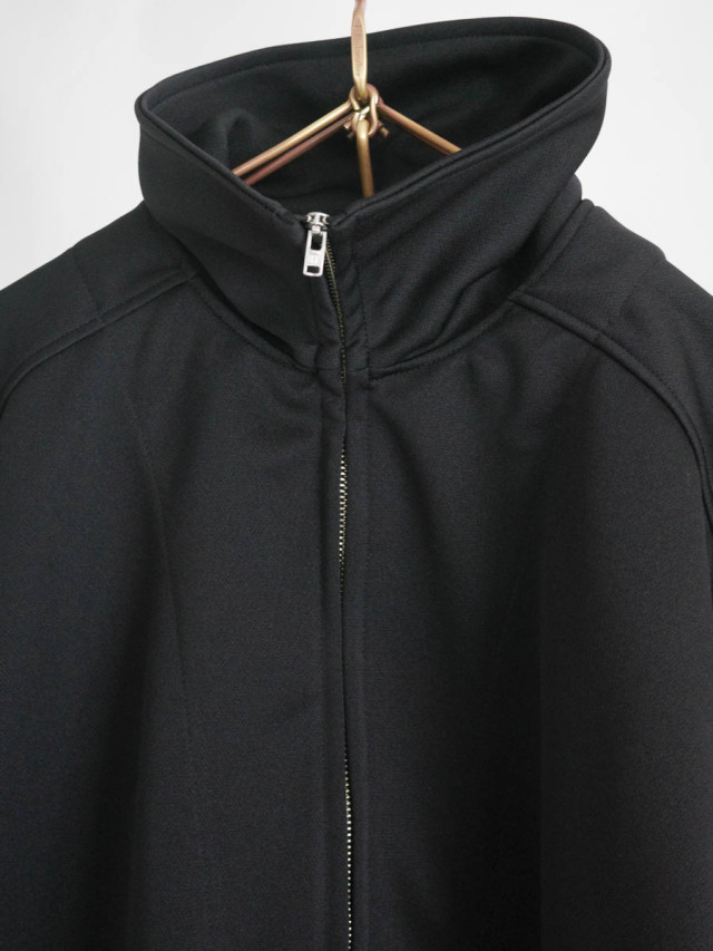 HARVESTY ハーベスティ｜裏カノコジャージドリズラージャケット ブラック