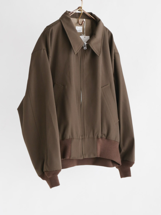 holk ホーク / flight jacket ブラウン 