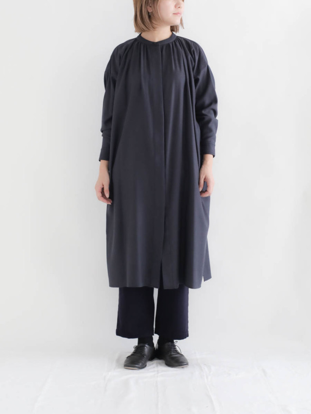 holk ホーク / smock dress ネイビー 