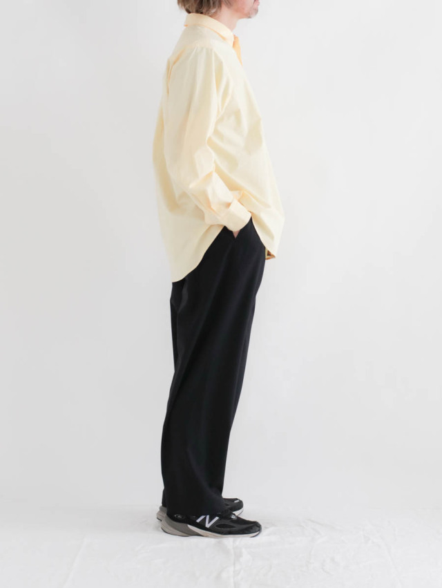 holk ホーク / kang fu pants Summer Wool ブラック
