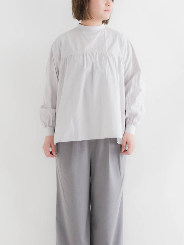 Bshop別注holkモックネックブラウス/ホーク 【公式通販】