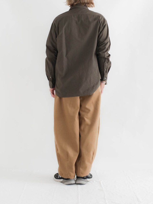 holk ホーク｜レギュラーシャツ（オリーブ）