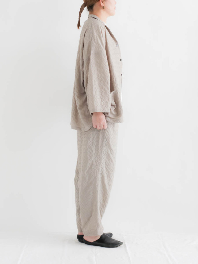 ironari イロナリ｜ホオズキジャケット ライトグレー