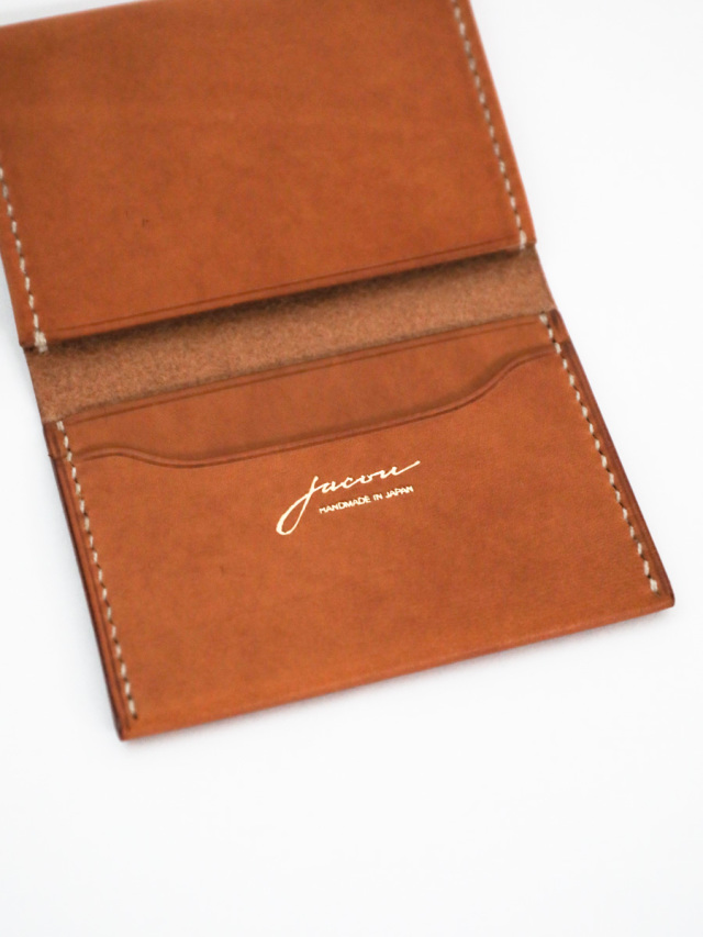 Jacou ジャコウ｜カードケース（ブラウン）