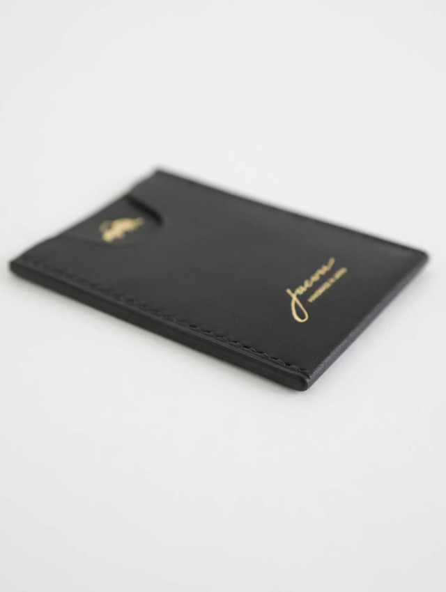 Jacou ジャコウ｜ICカードケース（ブラック）