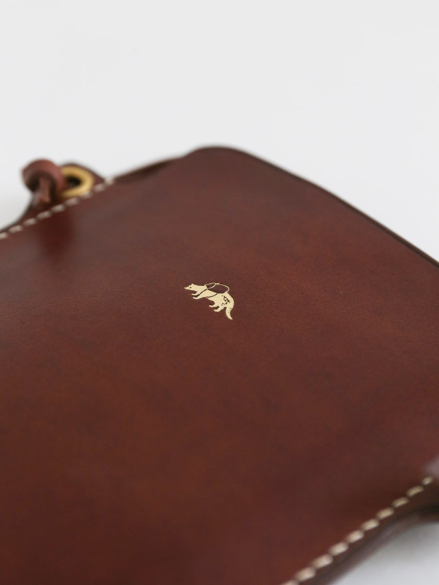 Jacou ジャコウ｜スマートフォンショルダーケース Dark Brown