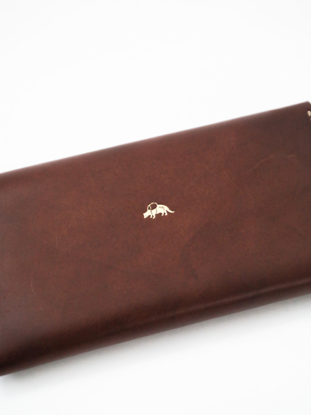 【5/2まで・最終出品】Jacou JW001 ブラウン 折り財布 Jacou ジャコウ｜長財布 Dark Brown