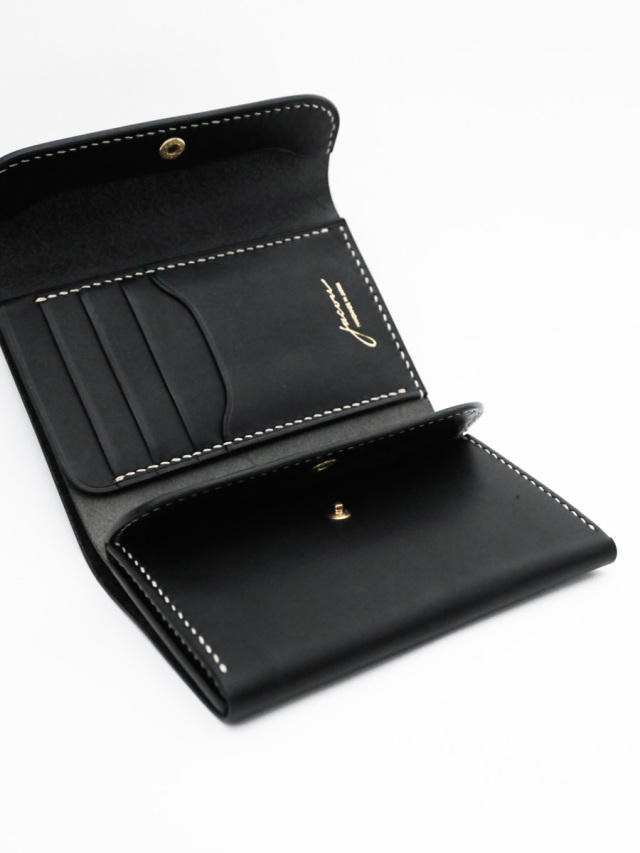 Jacou ジャコウ｜NEW STANDARD WALLET Black