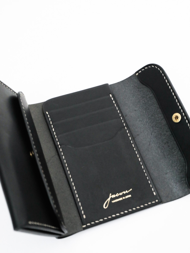 Jacou ジャコウ｜NEW STANDARD WALLET Black