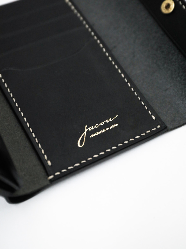 Jacou ジャコウ｜NEW STANDARD WALLET Black
