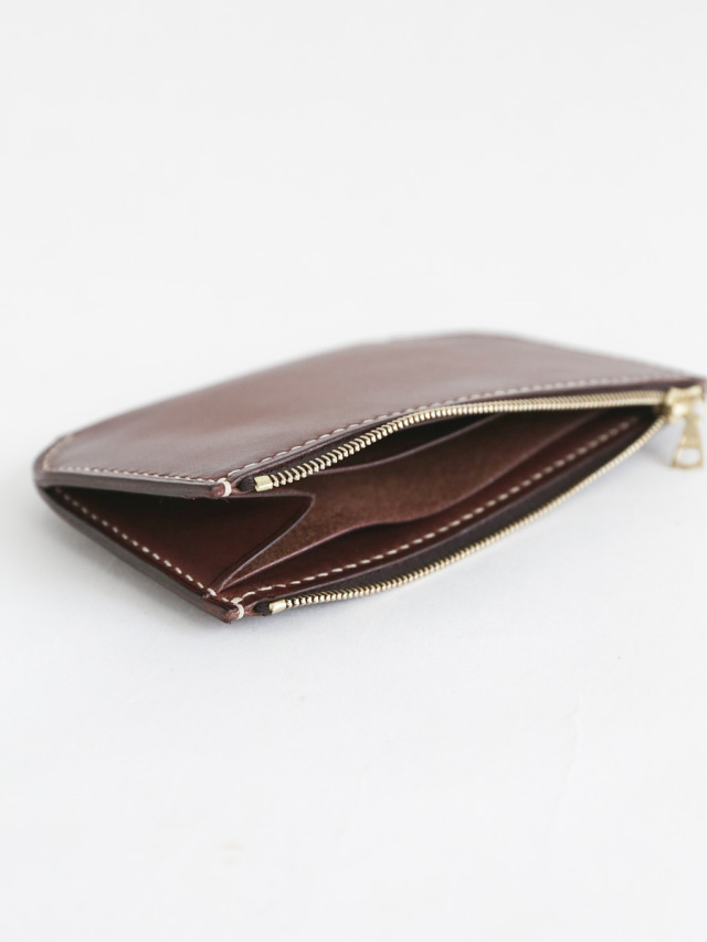 Jacou JW007 pouch wallet M ダークブラウン Jacou JW007 ( pouch wallet M ) | WEED & STONE D