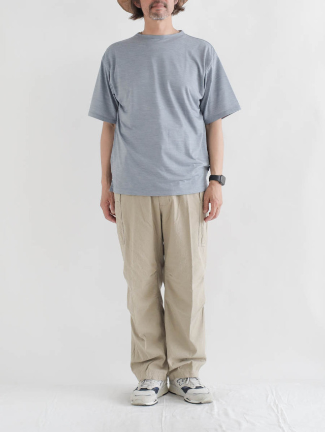 未使用 LENO ベイカーパンツ リノ リネンシルクパンツ 32 LENO] BAKER PANTS PAINT リノ ベイカーパンツ- apartir ア