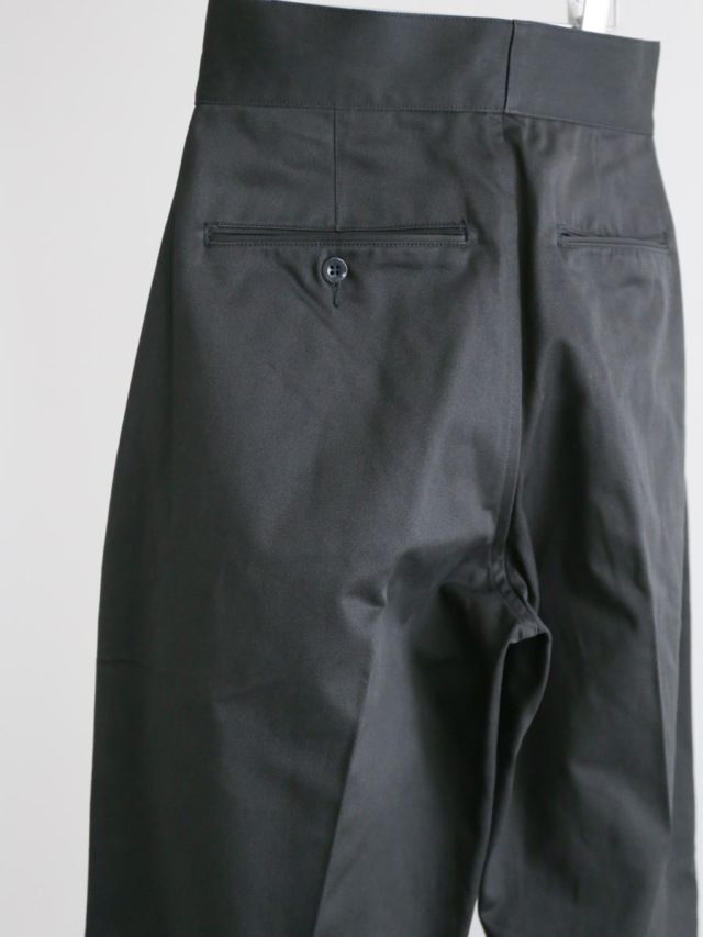 LENO リノ / レディースダブルベルトグルカパンツ チャコール 