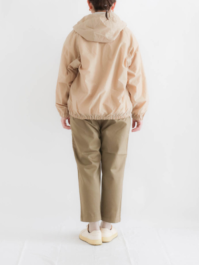 タグ付✨ビアズリー　ワイドラグランブルゾン　フリーサイズ　ベージュ LOLOLIKE ロロライク｜ラグランスリーブナイロンビックブルゾン ベージュ