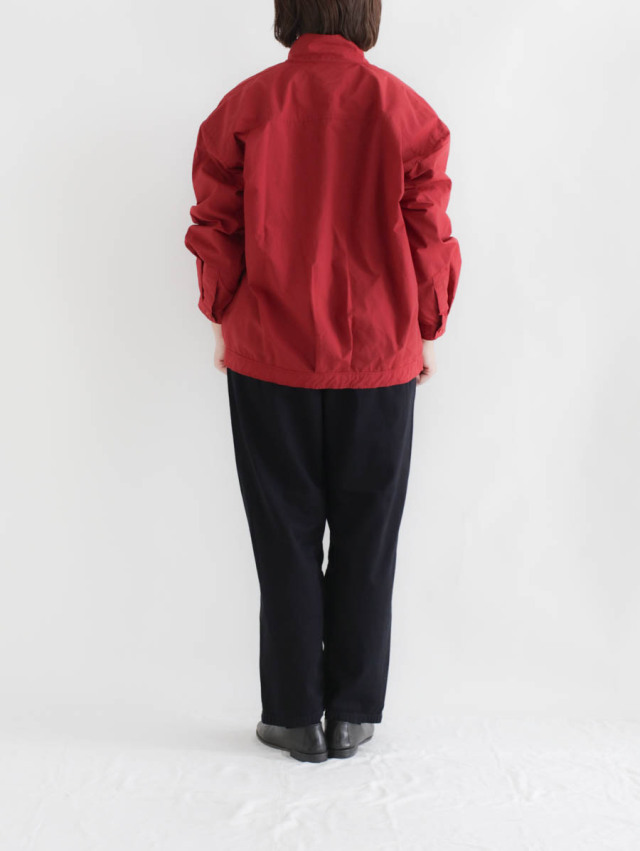 LOLOLIKE ロロライク｜撥水ナイロンスタンドカラービックブルゾン