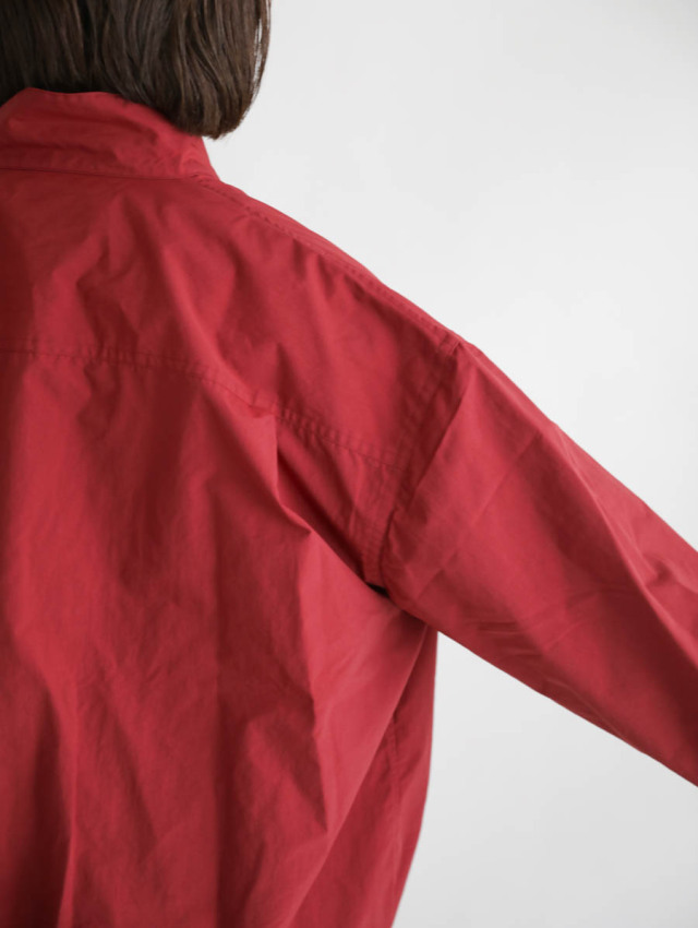 LOLOLIKE ロロライク｜撥水ナイロンスタンドカラービックブルゾン