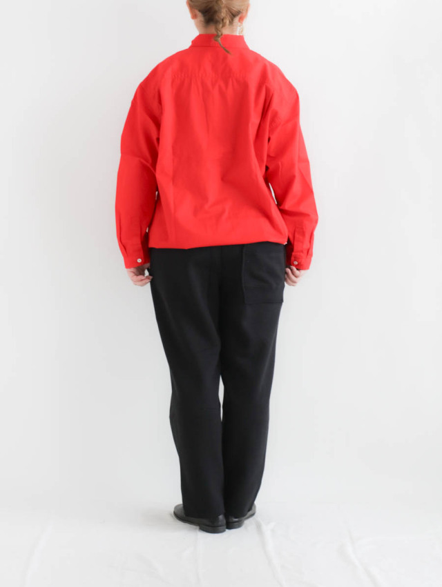 LOLOLIKE ロロライク｜ニュースタンダードビックシャツ レッド