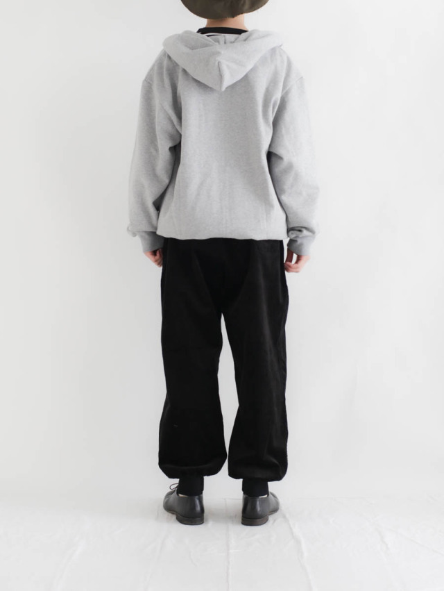 COCOLO グレー ジップアップパーカー 中古品】COCOLO ジップアップパーカー トップス ブランド 古着 裏起毛