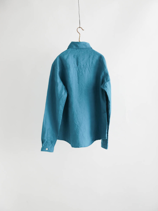 BLUE BLUE プルオーバー シャツ リネン BLUE BLUE プルオーバー シャツ リネン リネンシャツ プル
