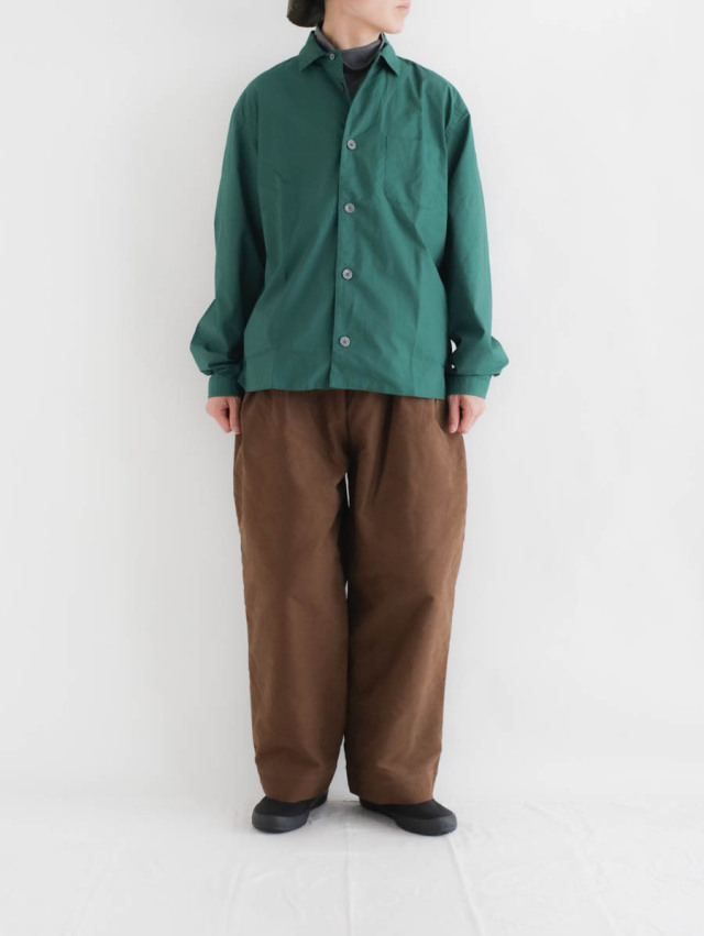 LOLO ロロ｜ニュースタンダードシャツ（グリーン）