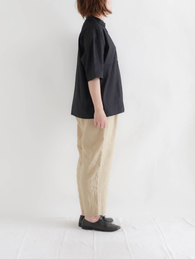 lolo..shopページ LOLO ロロ｜ステッチレスシャツ（ブラック）