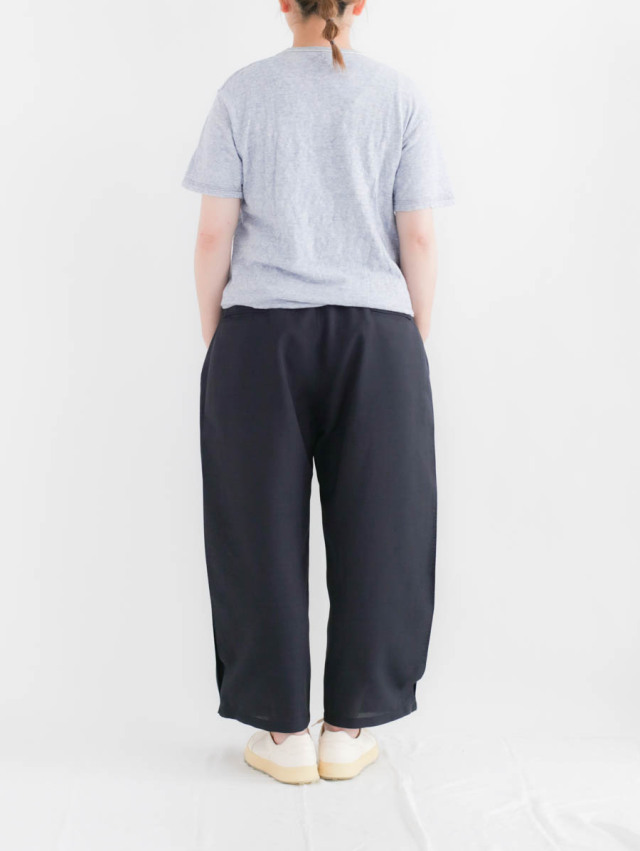 ペルージャTシャツL②リブジャケットL②ネックストラップ④ LOOP&WEFT ループ＆ウェフト｜スーパースラブ天竺ダブル