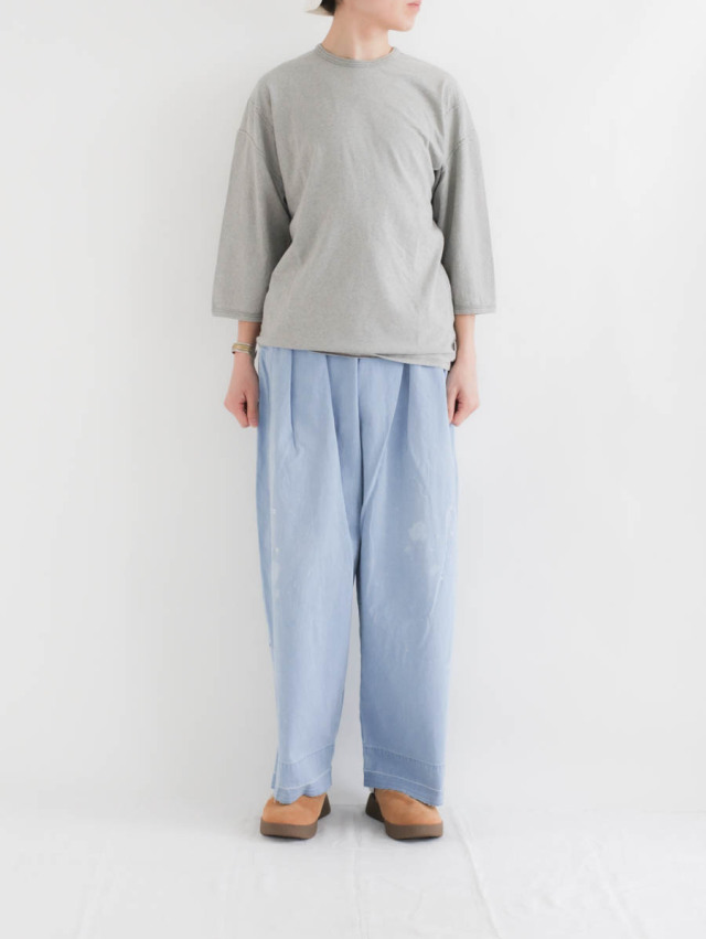 LOOP&WEFT ループ＆ウェフト｜スーピマコットンクラシック7分袖Tシャツ