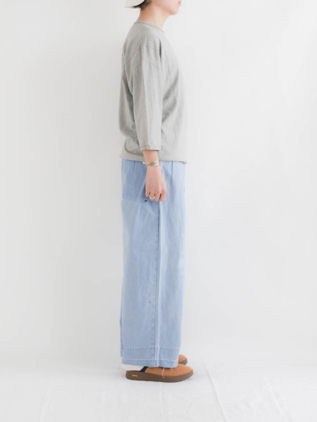 LOOP&WEFT ループ＆ウェフト｜スーピマコットンクラシック7分袖Tシャツ